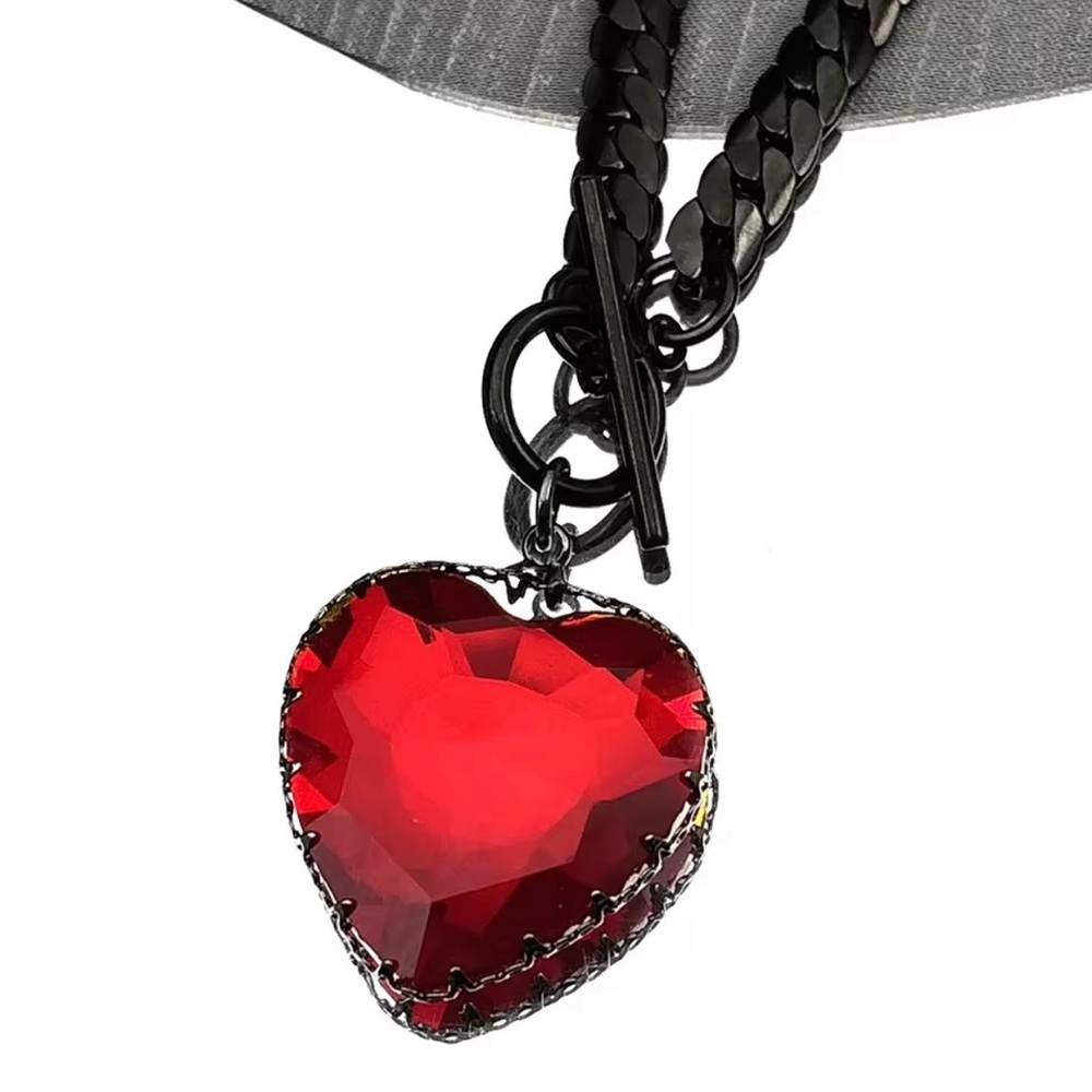 Crystal Heart - Necklace ♥️